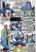 Steven Rogers (Earth-616) and Keith Kincaid (Earth-616) from Captain America Vol 1 384 0001