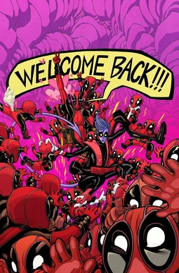 Amazing X-Men Vol 2 1 Moore Deadpool Variant Textless