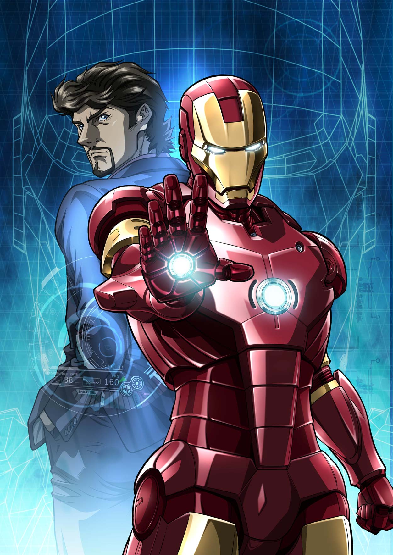 Iron man anime deals