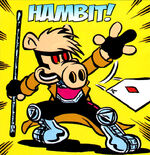 Hambit from Ultimate Civil War Spider-Ham Vol 1 1 0001
