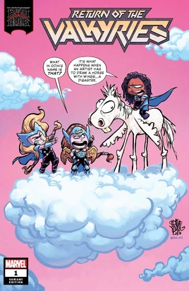 King in Black Return of the Valkyries Vol 1 1 Young Variant