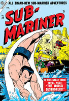 Sub-Mariner #38 "The Sub-Mariner Strikes" Release date: November 8, 1954 Cover date: February, 1955