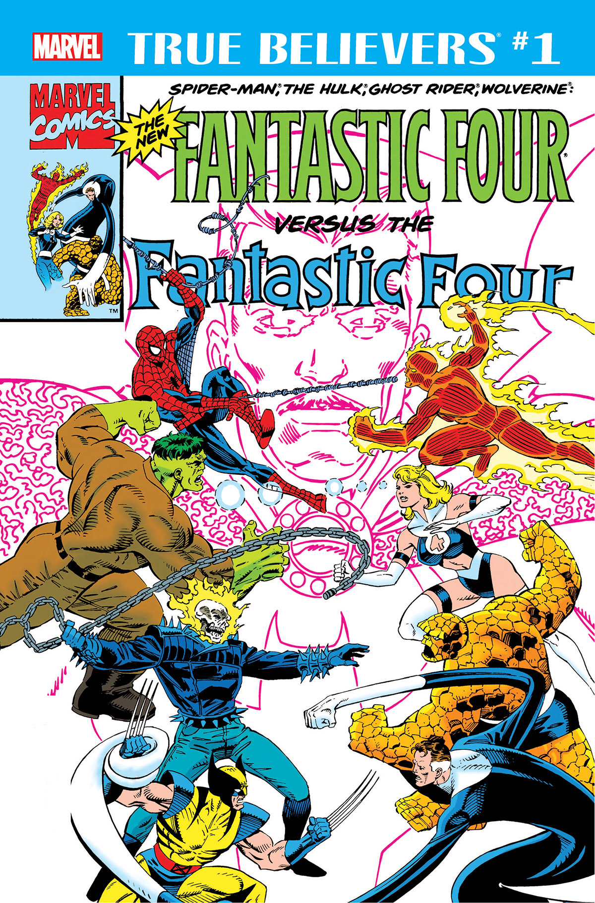True Believers Fantastic Four vs. the New Fantastic Four Vol 1 1