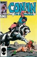 Conan the Barbarian #178 "Death Hunt" Release date: October 8, 1985 Cover date: January, 1986