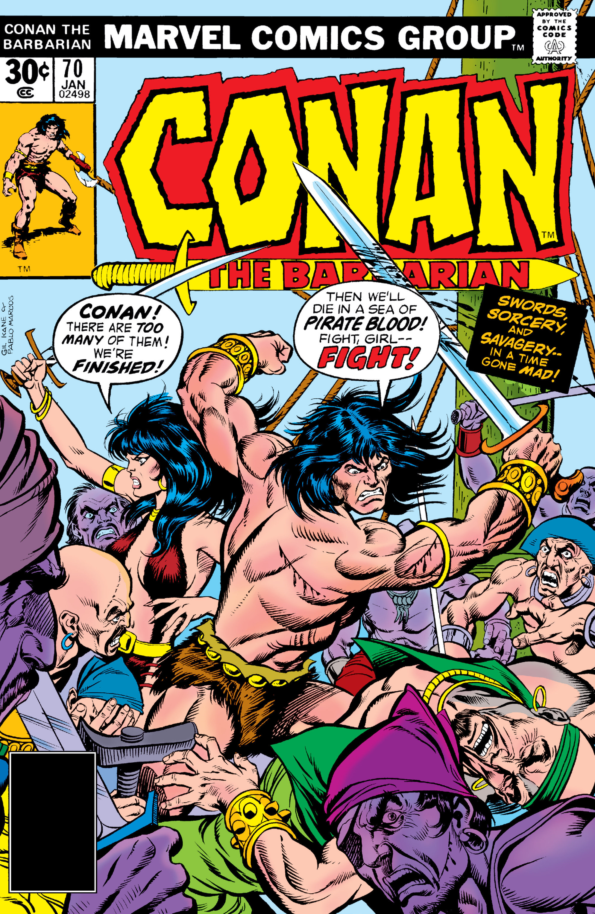 ComicConnect - Texeira, Mark - CONAN THE BARBARIAN (1970-93) #227