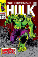 Incredible Hulk #105 ""This Monster Unleashed!"" (July, 1968)