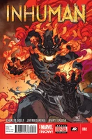 Inhuman Vol 1 2.jpg (319 KB) Inhuman #2 "Part 2: The Queen in the Sky" Release date: May 28, 2014 Cover date: July, 2014