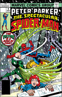 Peter Parker, The Spectacular Spider-Man #4 "The Vulture Is a Bird of Prey" Release date: December 21, 1976 Cover date: March, 1977