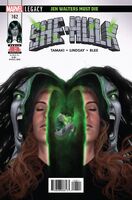 She-Hulk #162 "Jen Walters Must Die: Part 4" Release date: February 7, 2018 Cover date: April, 2018