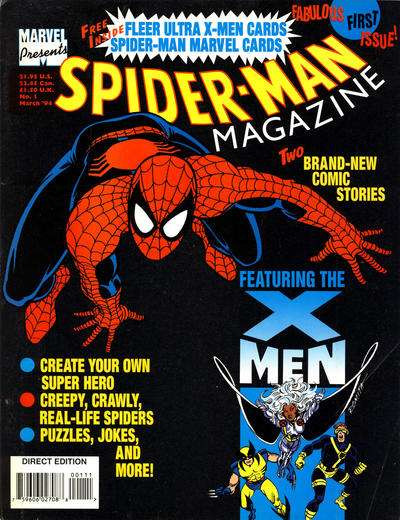 Spider-Man Magazine Vol 1 1 | Marvel Database | Fandom