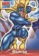 Steven Rogers (Earth-616) from Marvel Legends (Trading Cards) 0002