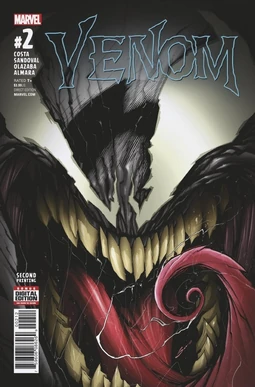Venom Vol 3 2 Second Printing Variant