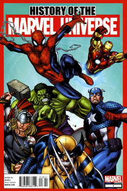 アメコミ・英語　HISTORY OF THE MARVEL UNIVERSE HISTORY OF THE MARVEL UNIVERSE GRAPHIC NOVEL Buscema Variant
