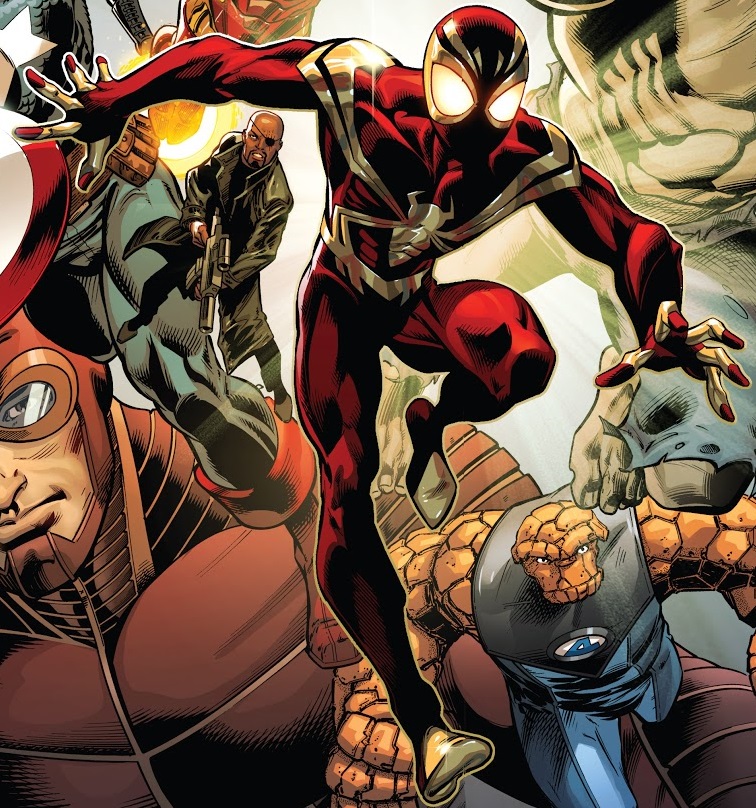 Iron clearance spider comic