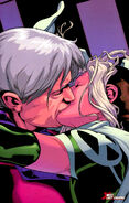 Kissing Magneto From X-Men: Legacy #249