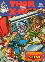 Thor and the X-Men (UK) #34 Cover date: December, 1983