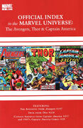 Avengers, Thor & Captain America Official Index to the Marvel Universe Vol 1 5
