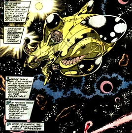 Celestial Mothership from Spectacular Spider Man Annual Vol 1 8