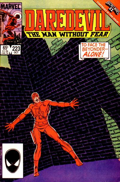 Daredevil Vol 1 223 Marvel Database Fandom