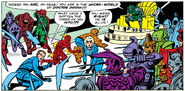 The Fantastic Four visit the Microverse for the first time in Fantastic Four #16