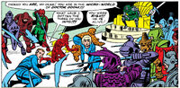 Fantastic Four in the Microverse for the First Time from Fantastic Four Vol 1 16