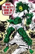 Transformada en She-Xemnu De Sensational She-Hulk #7