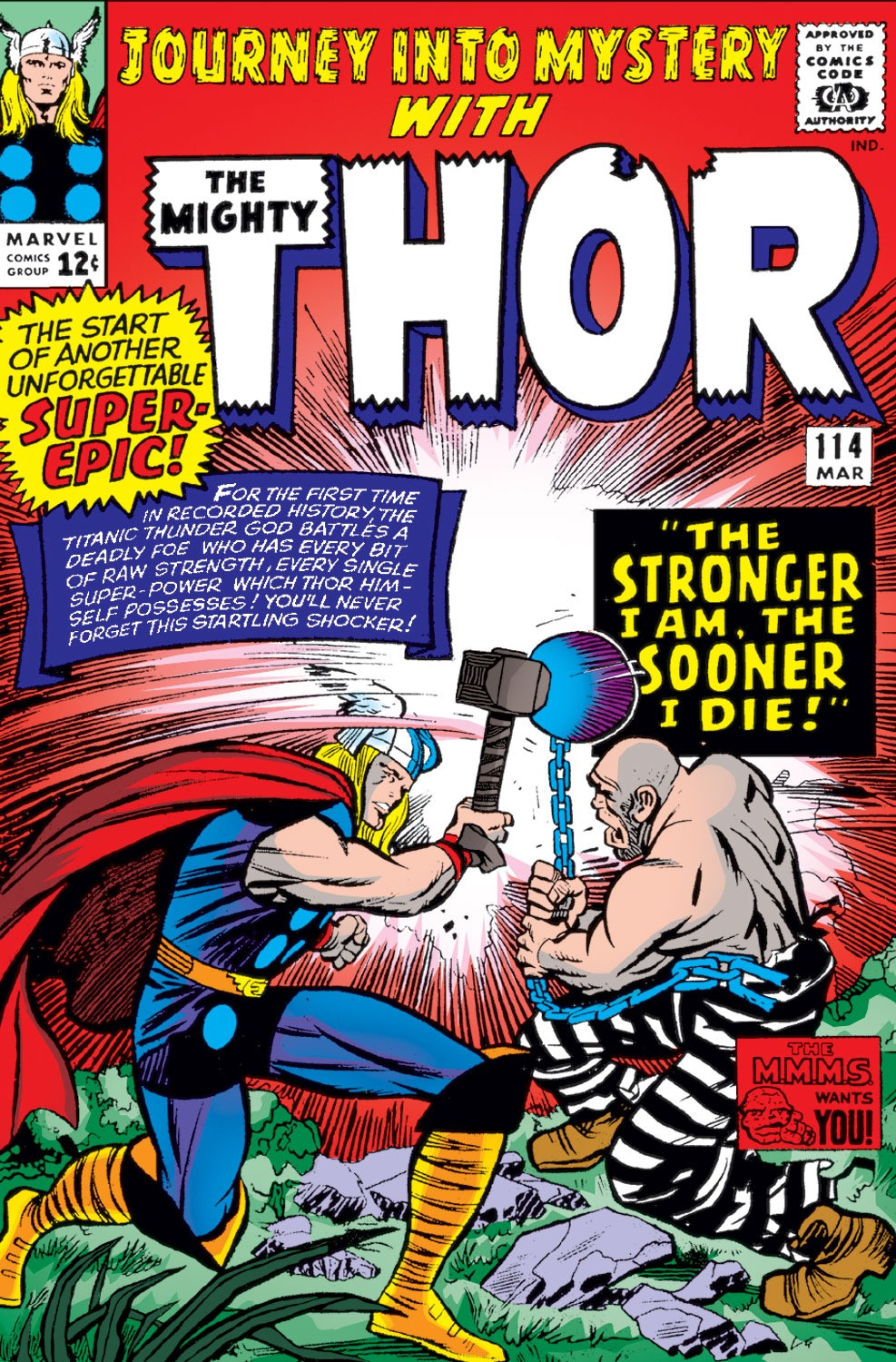 Journey Into Mystery Vol 1 114 | Marvel Database | Fandom