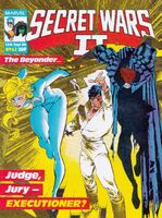 Secret Wars II (UK) #63 Release date: September 13, 1986 Cover date: September, 1986