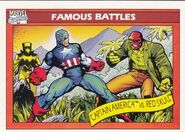 Steven Rogers vs. Johann Shmidt (Earth-616) from Marvel Universe Cards Series I 0001