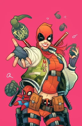 Deadpool Vol 5 32 Mary Jane Variant Textless