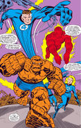 Fantastic Four (Earth-616) go to investigate the Mad Thinker's hideout from Fantastic Four World's Greatest Comics Magazine Vol 1 2 001