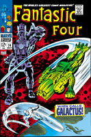 Fantastic Four #74 "When Calls Galactus" Release date: February 8, 1968 Cover date: May, 1968