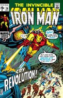 Iron Man #29 "Save the People -- Save the Country!" Release date: June 4, 1970 Cover date: September, 1970