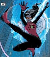 First time in new suit From Spider-Woman (Vol. 5) #5
