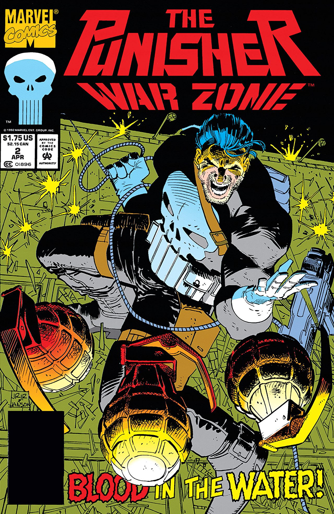 Details about   PUNISHER WAR ZONE # 1 NEAR MINT MARVEL COMICS 1992 