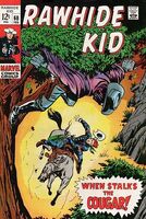 Rawhide Kid #68 "When Stalks the Cougar" Release date: November 5, 1968 Cover date: February, 1969