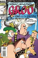 Sergio Aragonés Groo the Wanderer #107 "Man of the People, Part Two of Four" Release date: October 5, 1993 Cover date: December, 1993