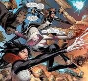 Spider-Army (Multiverse) from Spider-Woman Vol 5 4 001