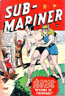 Sub-Mariner Comics #25 "Firebrand, the Scourge of the Pacific" Release date: January 27, 1948 Cover date: March, 1948