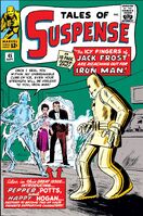 Tales of Suspense #45 "The Icy Fingers of Jack Frost!" Release date: June 11, 1963 Cover date: September, 1963