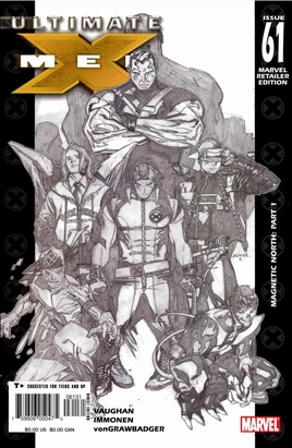 Ultimate X-Men Vol 1 61 Marvel Retailer Edition