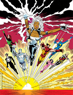X-Men (Earth-616) from Uncanny X-Men Vol 1 227 cover