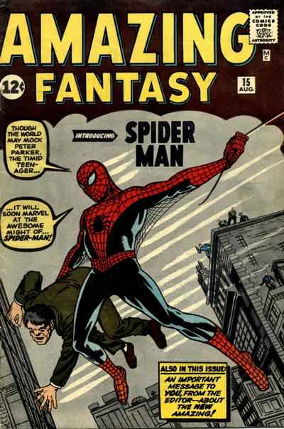 Amazing Fantasy (Volume 1) 15, Spider-Man Wiki