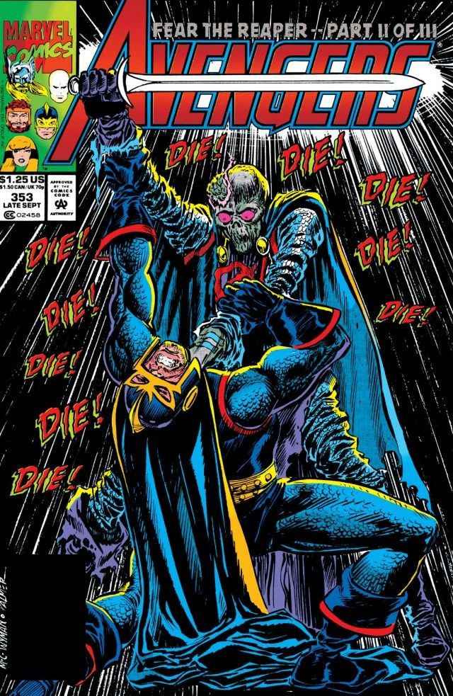 Avengers #354 - Fear The Reaper -- Part III Of III - Comic