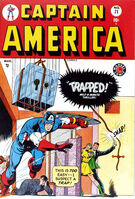 Captain America Comics #71 "Trapped by the Trickster" Release date: December 6, 1948 Cover date: March, 1949