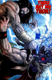 Hercules Panhellenios (Earth-616) and Ragnarok (Earth-616) from Civil War Vol 1 7 002