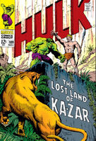 Incredible Hulk #109 "The Monster and the Man-Beast" Release date: November 1, 1968 Cover date: January, 1969