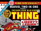 Marvel Two-In-One Annual Vol 1 1