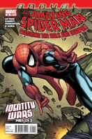 Amazing Spider-Man Annual #38 "Identity Wars, Part 1" Release date: April 6, 2011 Cover date: June, 2011