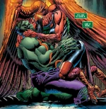 Bruce Banner (Earth-616) and Elizabeth Ross (Earth-616) from Immortal Hulk Vol 1 47 001